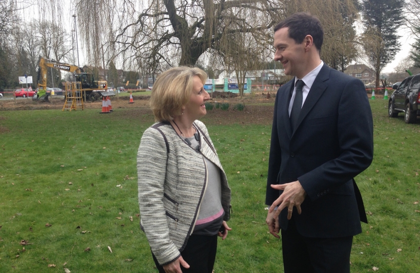 Mary Robinson and George Osborne