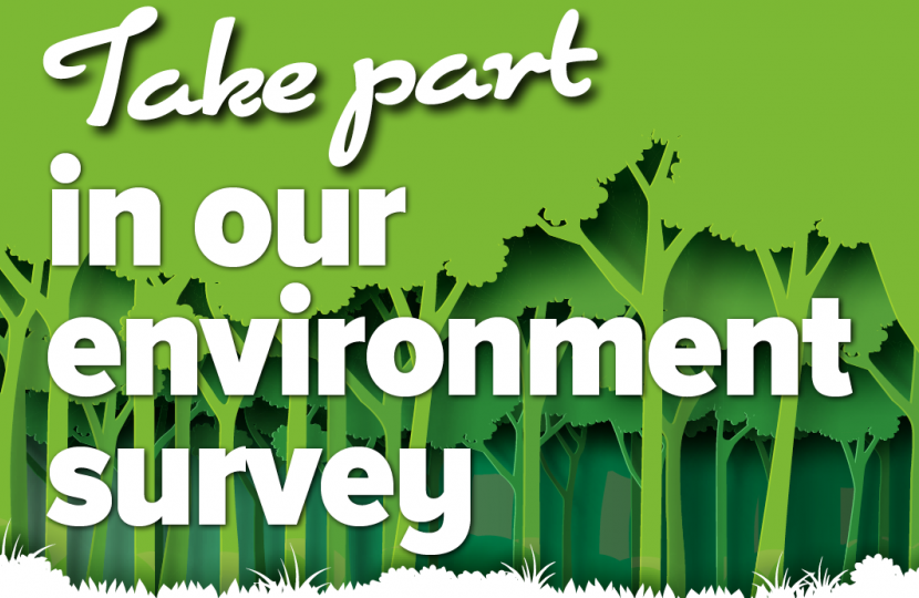 Take part in our Environment Survey